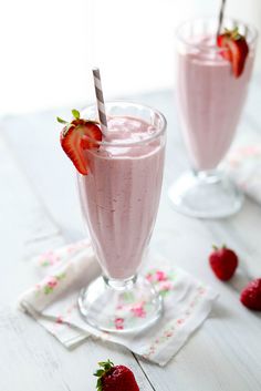 Milkshake de fresa